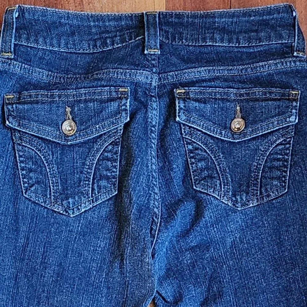 DKNY Medium Wash Straight Leg Jeans Size 4R